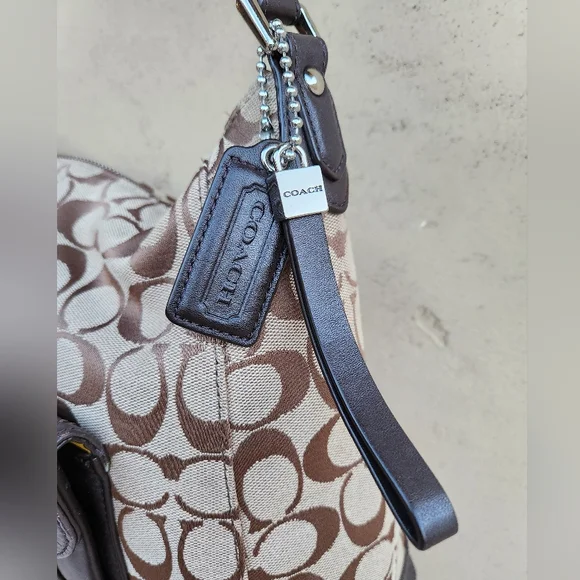 Coach Charlie Signature Python Hobo - Picture 8 of 10